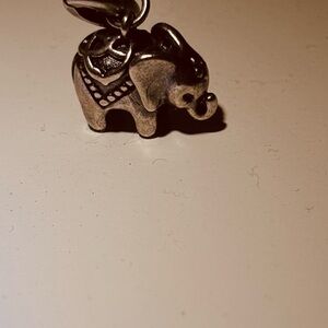 Kendra Scott - Silver Elephant Charm Pendant